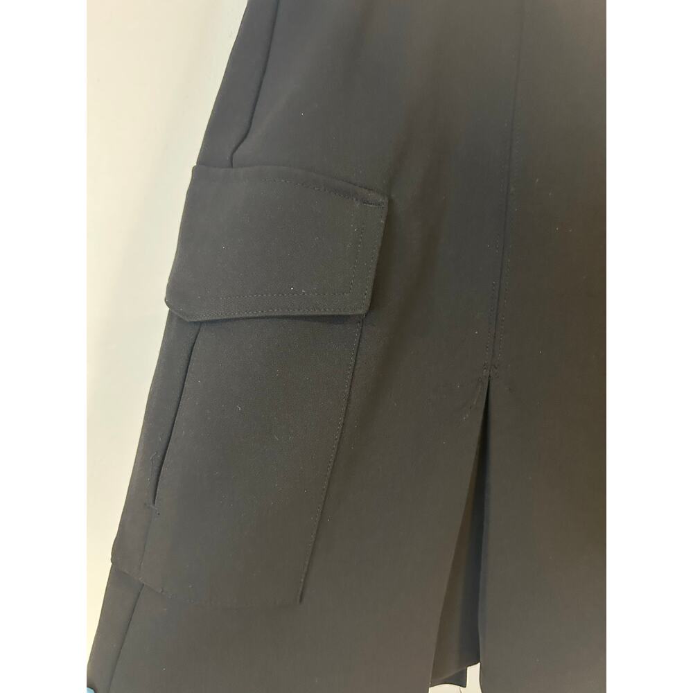 ATHLETA Sz 10 Womens Black Cargo Tennis Skort Pickleball Golf Summer Spring